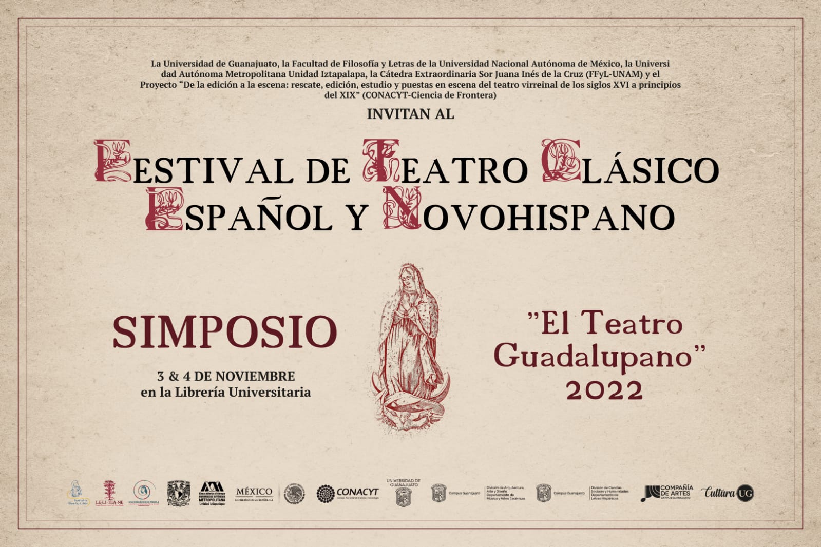 Simposio: El Teatro Guadalupano 2022